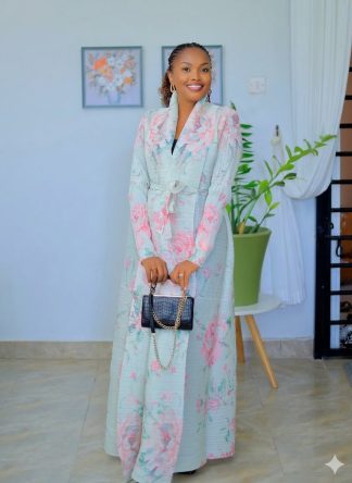 Floral Maxi Throw On