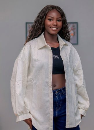 Street Wear Oversized Button-Down Shirt